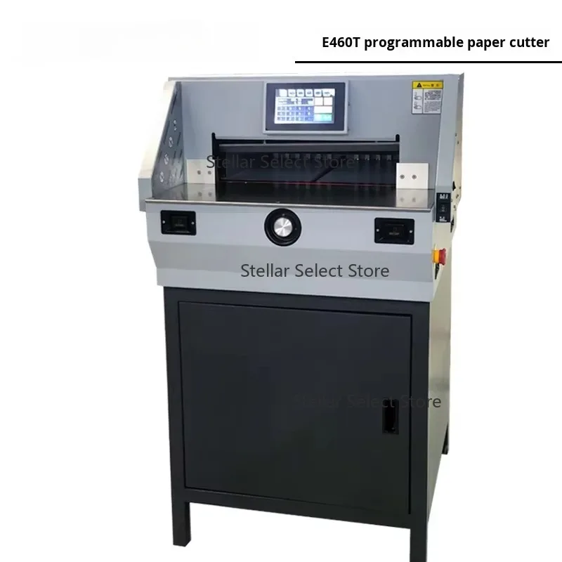 E460T Factory Price A3 Paper Cutting Machine Heavy Electric Guillotine Paper Cutter and Trimmer With 460mm Cutting Width