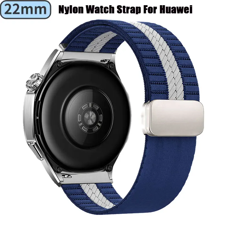 22 مللي متر هواوي النايلون حزام ساعة اليد ل ساعة GT5 GT4 46 مللي متر الفرقة سوار لهواوي ساعة 5Pro 4 برو GT3 GT2 GT 3 2 برو 46 مللي متر حزام الساعات #1