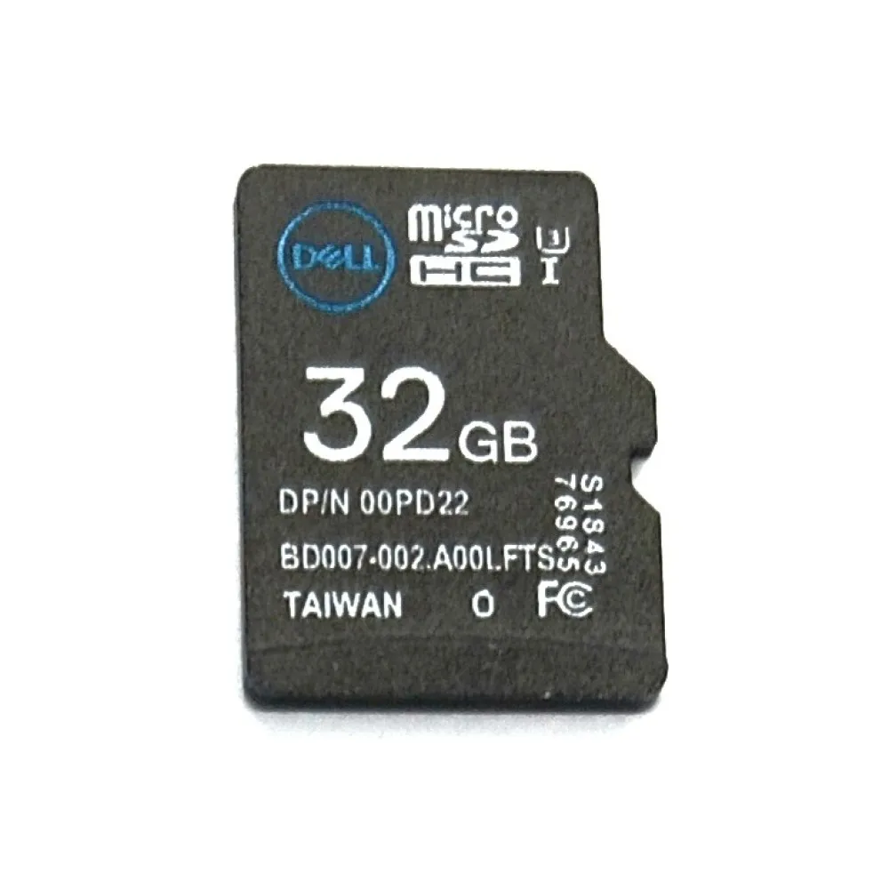 

Карта памяти Dell 0PD22 32GB HC Class 10 UHS-3 iDRAC vFlash Micro SD - б/у, как новая