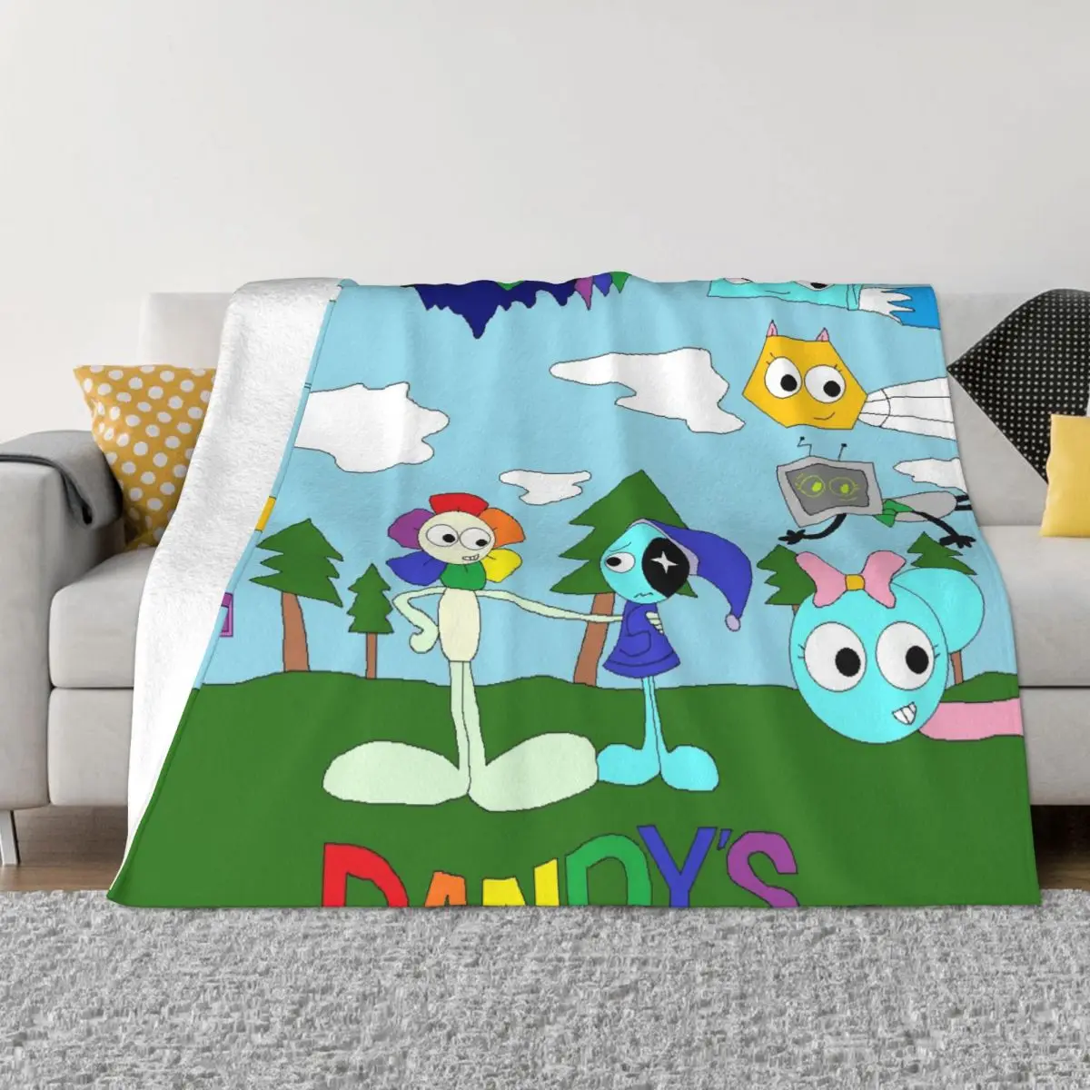 

Dandys World Game000459 Blanket pet blankets Custom Blanket Sofa bed blanket Personalized blankets Throw Blanket