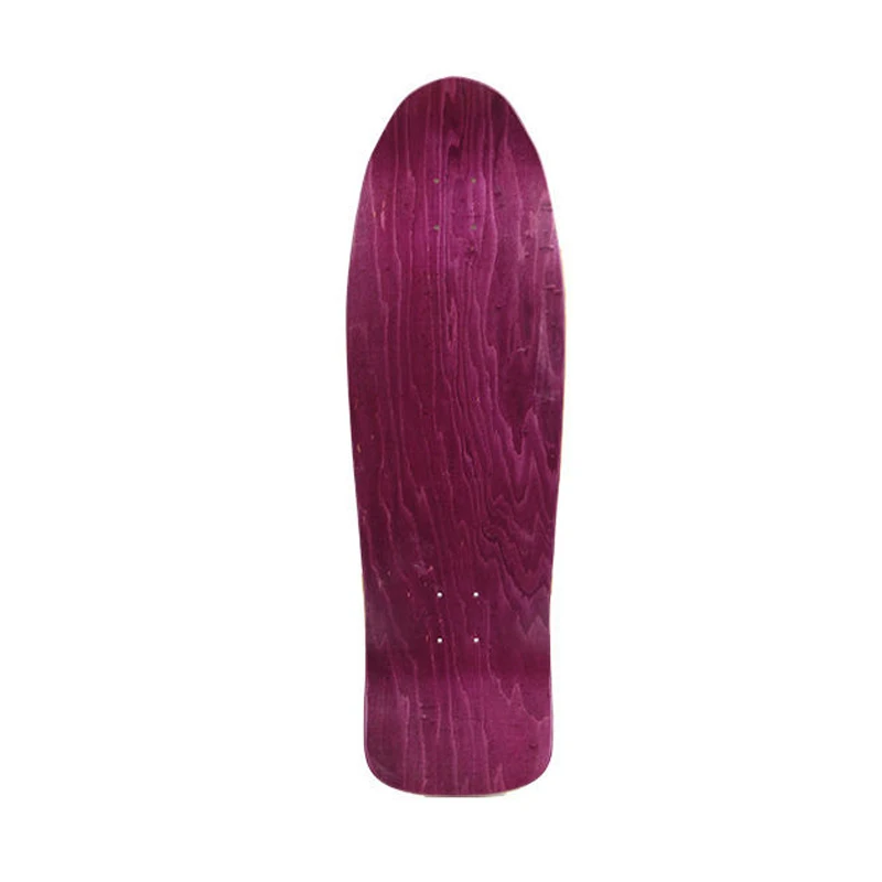 32inch skateboard deck Dye Purple 7 Layers professional cruiser longboard DIY surfskate deck accessories skateboard supplies