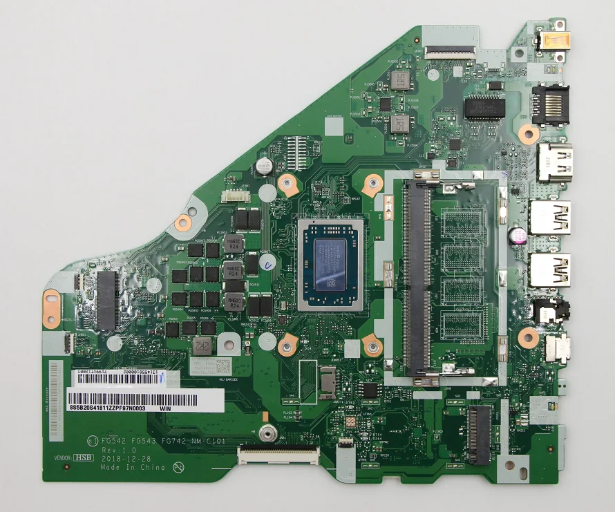 Hot For Lenovo Ideapad V155-15API L340-15API L340-17API laptop motherboard with A300U CPU FG542 FG543 FG742 NM-C101