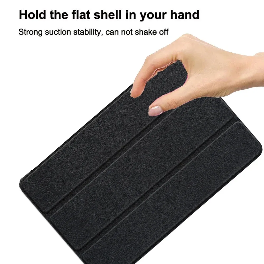 Tri-Folded Stand Magnetic Cover with Hard PC Back Shell Funda Case For Tabwee T90  W90  2025 11" inch Smart Tablet Case view 6
