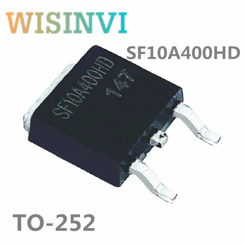 10pcs SF10A400 SF10A400HDS SF10A400HD  MOS field effect transistor liquid crystal plasma chip  encapsulation：TO-252