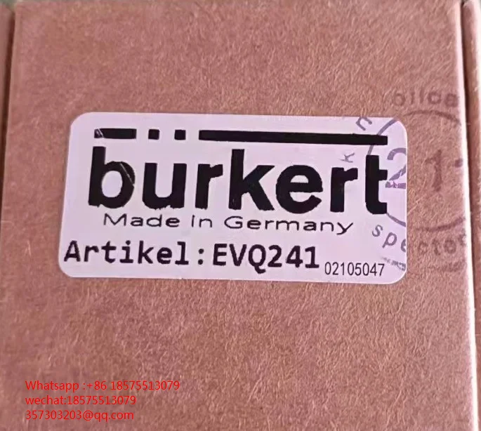 

For BURKERT EⅤQ241 02105047 Digestion Valve Diaphragm Air Safety