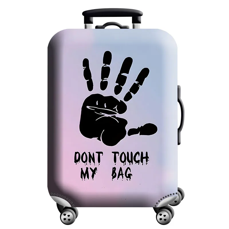 QUEENSHOW Housse de Valise Carte du Monde 3