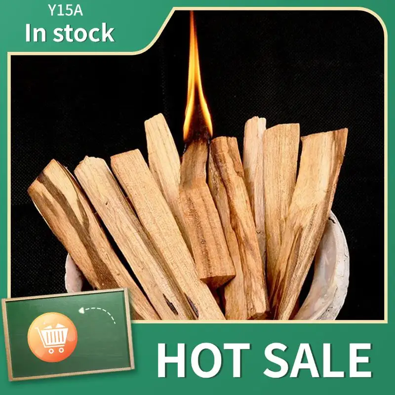 

Y15A 20PCS Natural Palo Santo Stick For Purifying, Cleansing, Healing, Meditation And Stress Relief ,Single Stick 4.5-6.5G