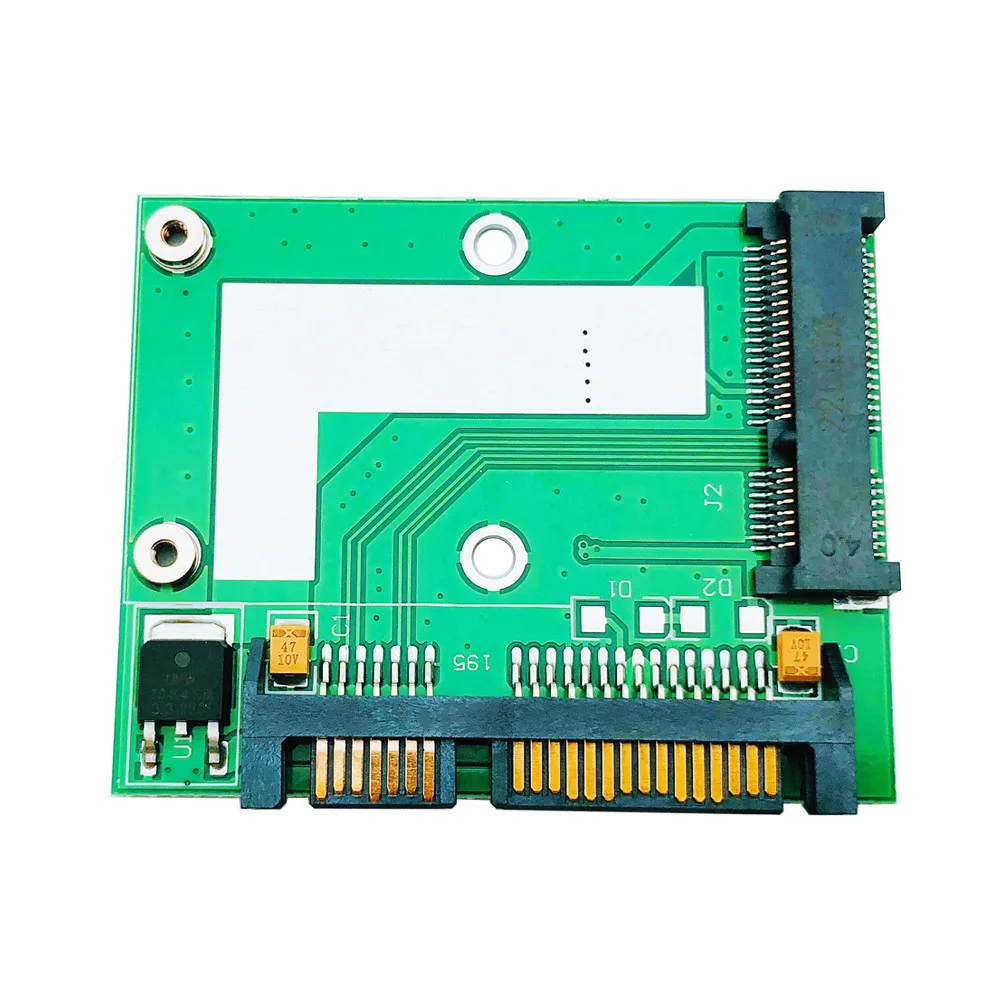 NEW MSATA SSD to 2.5'' SATA 6.0Gb Adapter Converter Card Riser Module Board Mini PCIE SSD MSATA to SATA 3.0 Expansion Card Board