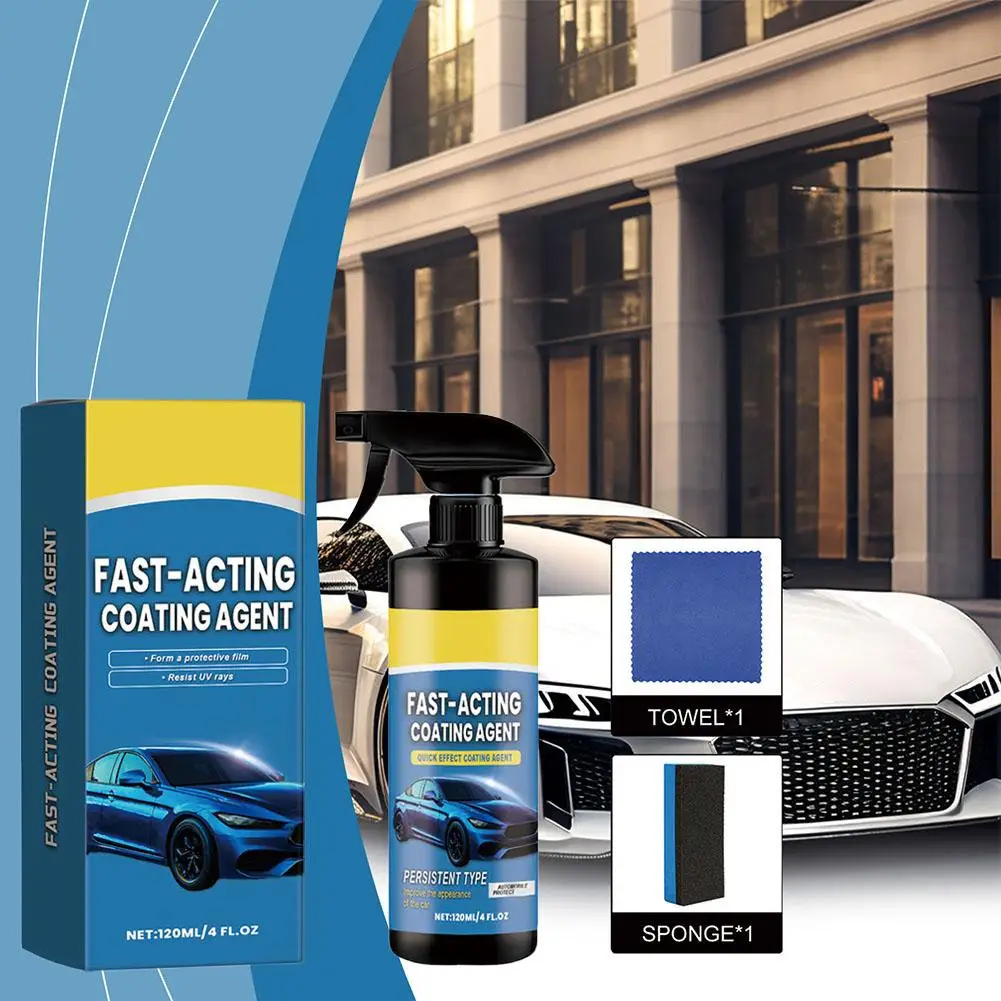 

Автомобильный быстродействующий набор покрытий, устойчивый к ультрафиолетовому излучению, водонепроницаемые автомобильные аксессуары, полирующий спрей, осветляющий автомобильный M7P9