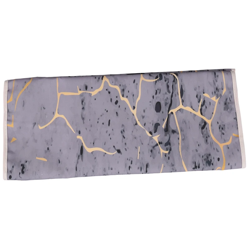 ABPP-140X49cm tecido marmoreio tábua de passar roupa capa protetora imprensa ferro dobrável para engomar pano guarda proteger vestuário delicado