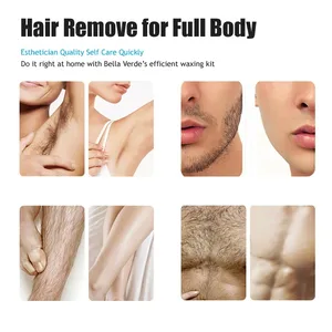 Smart Heizung und Wachsheizung für Hände und Füße, Rasierwerkzeug, Hautpflege, Wachsen von Paraffin -Kit, 200 ml Wachsbohnen 10 Hauptverkäufe Hot Depilatory Wachs - №3