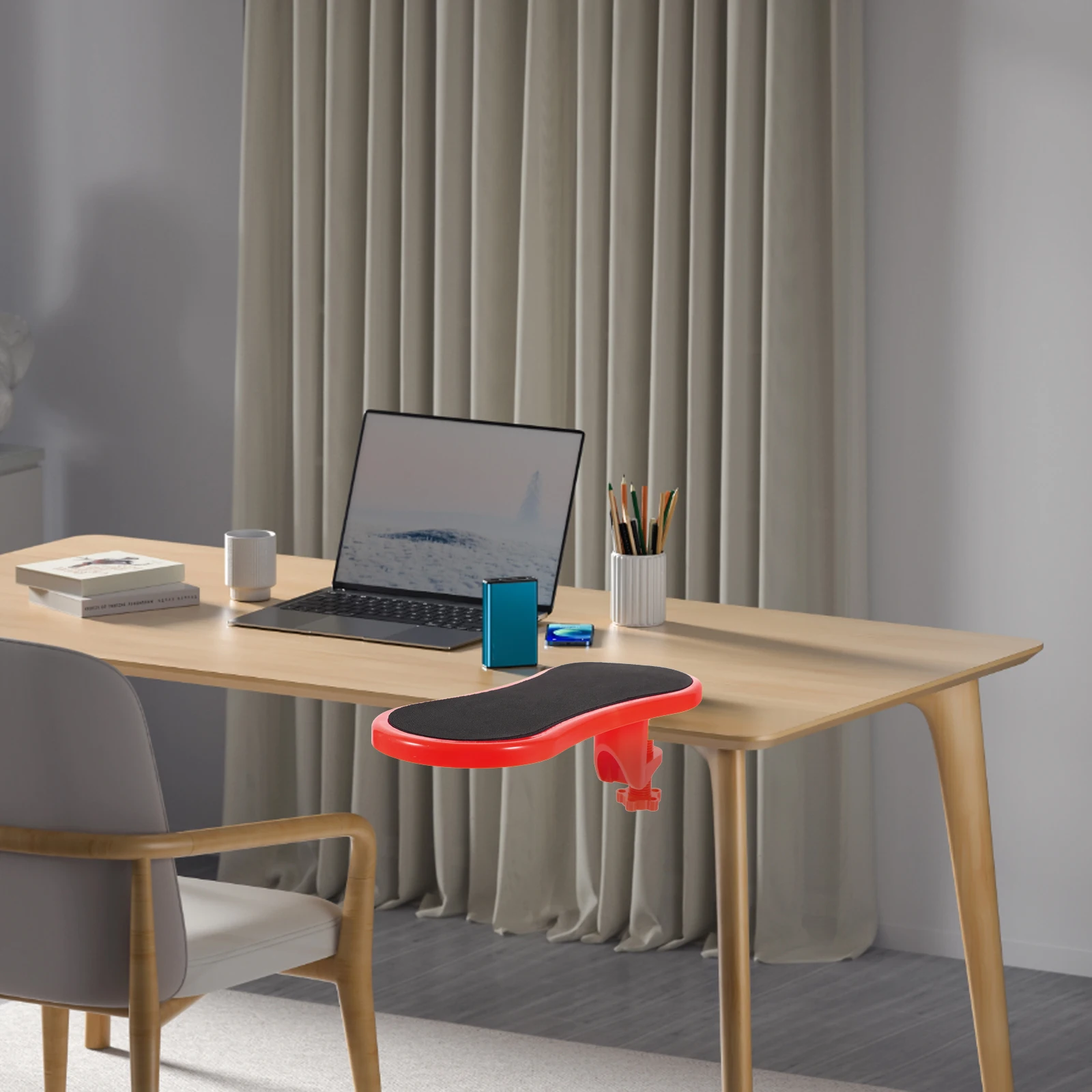 

Ergonomic Mouse Pad Wrist Rest for Keyboard Arm Support Desk Cushion Elbow Pad Comfortable Wear-Resistant for Neck