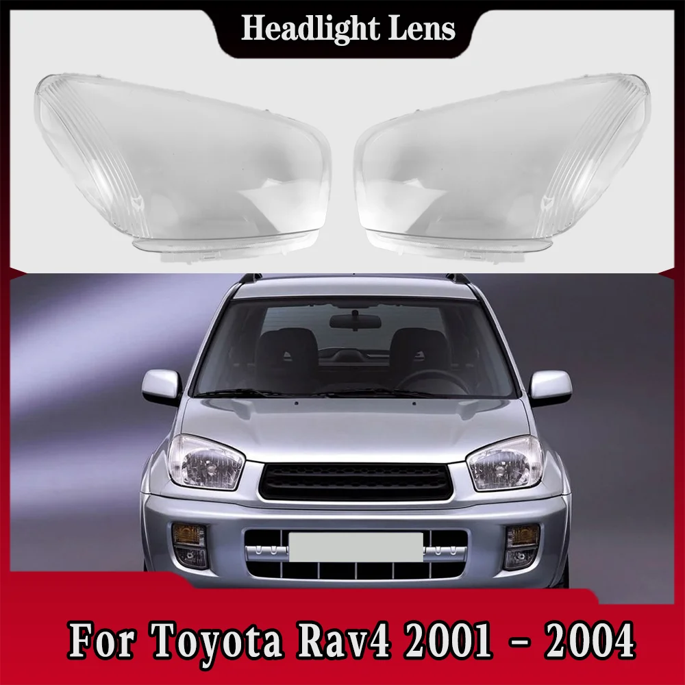 

For Toyota Rav4 2001 2002 2003 2004 Car Accessories Headlight Cover Lens Transparent Lampshdade Headlamp Lamp Shell Glass