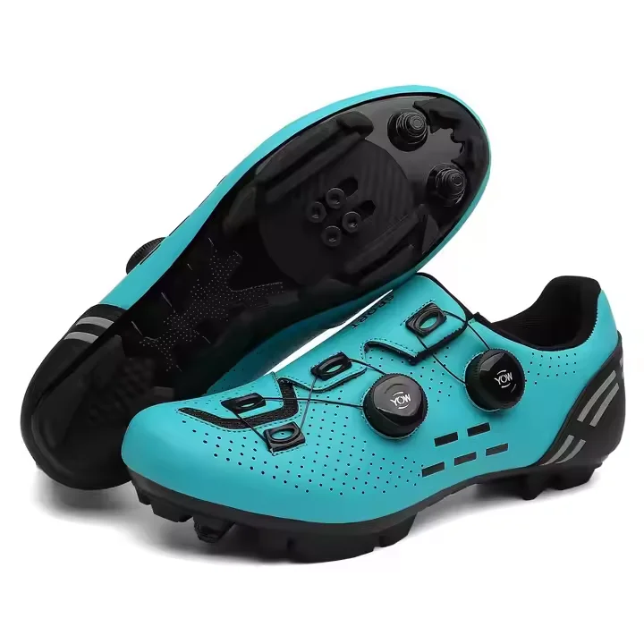 

Men's and Women's Bicycle Shoes Road Bicycle Racing Flat Speed Sports Shoes Self-locking Cleats Mountain Bicycle Shoes