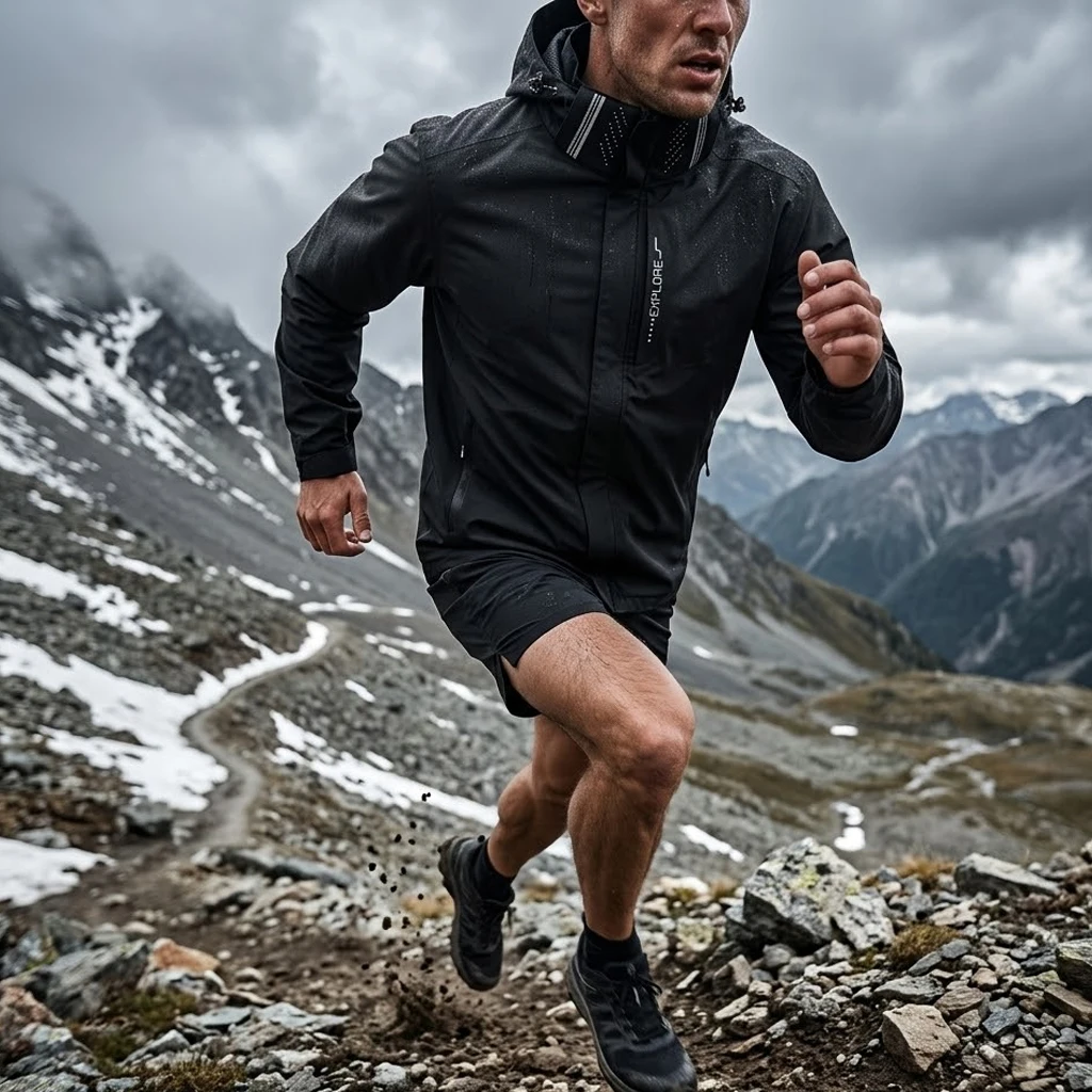 Mens Outdoor Waterproof Jacket Windproof Hoodie Coats Lightweight Cycling and Hiking Raincoat Work Jacket Man Climbing Outerwear 73 Sbc3141ae755c4ae78d9516e8f534f0f9n