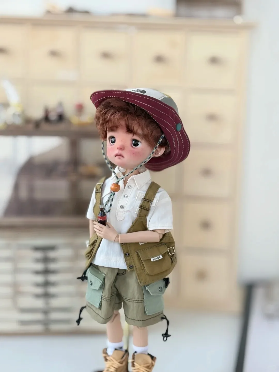 

New Resin Girl xiaop replacement 1/6 sd BJD doll nuonuo toy model humanoid Cute Girl birthday gift diy put in stock makeup