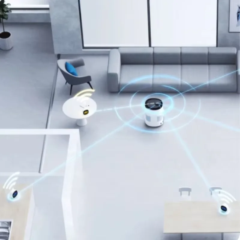 ECOVACS AIRBOT AVA/AVAPRO กําจัดฟอร์มาลดีไฮด์ รุ่นดิจิตอล กําจัดภูมิแพ้ เครื่องฟอกอากาศ