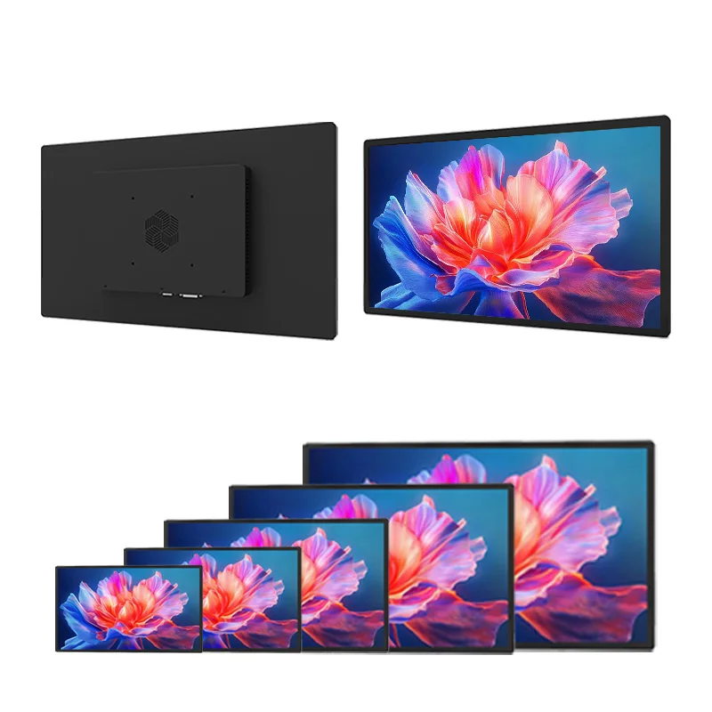 Wall Mount 16 18 22 24 27 Inch All in One Touch Tablet Industrial Touch Screen Monitor Android/Win Industrial Control Machine