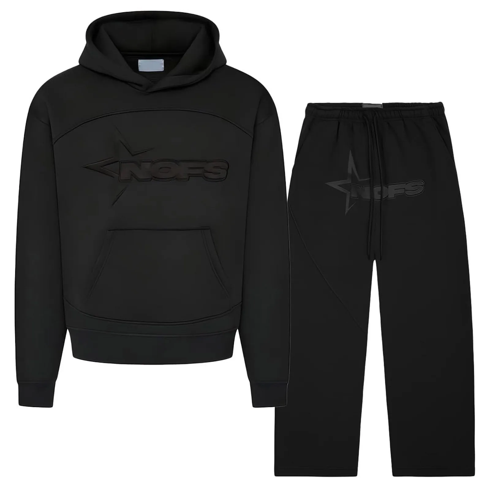 Men Women Hoodie Men's And Women's Jogging Sets Hip-hop Sports Two-piece Sets Long Sleeved Tops And Pants Casual Sports Suit