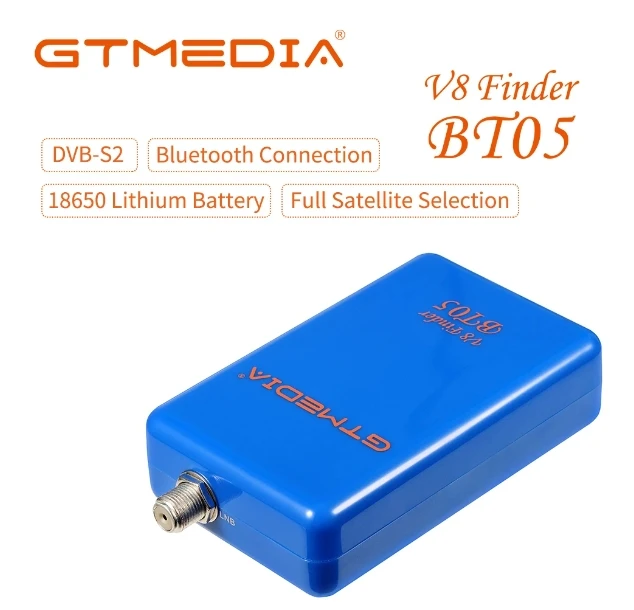 [Group] GTmedia V8 Finder BT05 DVB-S2 Mini Satellite Finder Support Android IOS Décodage Amplificateur de Signal Numérique Chaud au Brésil