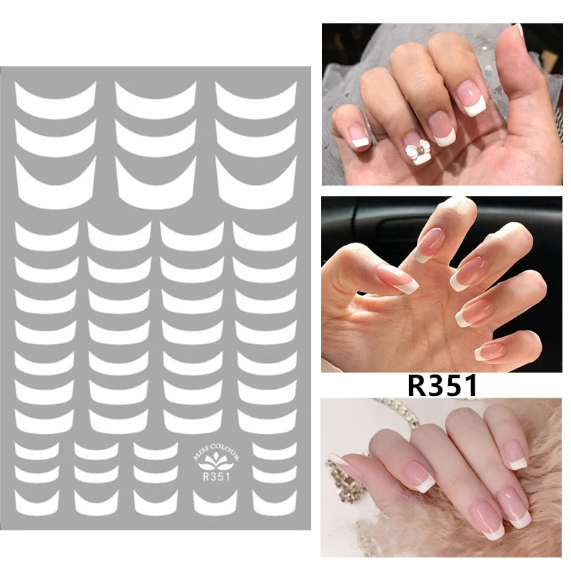 Trendy decoratie Uniek ontwerp Aquarel nagelstickers voor de zomer Nail Art Must-have Stijlvolle bloem Prachtig vloekvrij Levendig