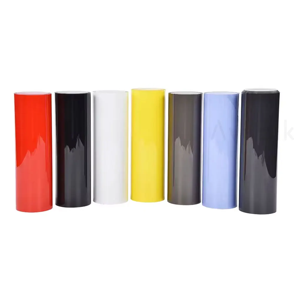 

Пленка для стайлинга автомобилей PPF, красная тонировочная пленка для фар, высококачественная виниловая пленка TPH для защиты задних фонарей и противотуманных фар, наклейки-декали для всех автомобилей