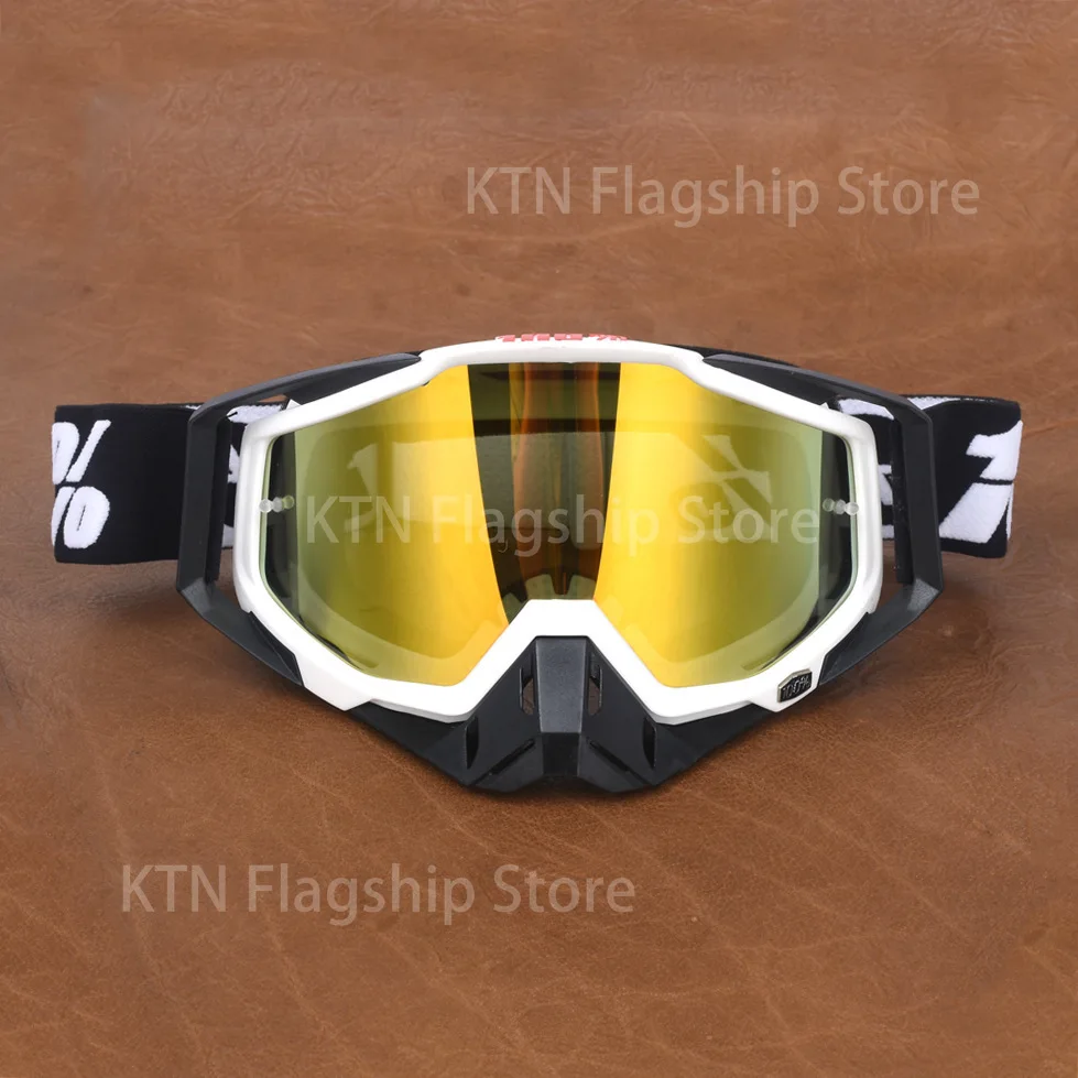 Off-road motorcycle racing UV goggles color-changing motorcycle off-road outdoor riding sports windproof ski goggles