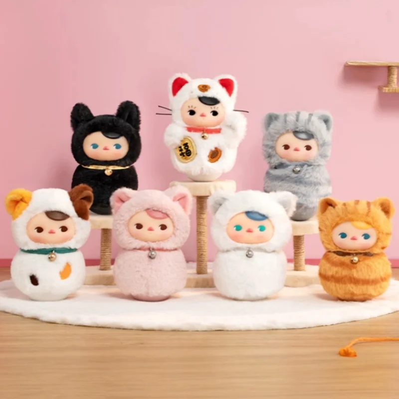 

Виниловая кукла глухая коробка Pucky Poly Kitty, игрушка, подарок, украшение, набор для гаража, коллекционная настольная милая кукла для детей, милые подарки, игрушка