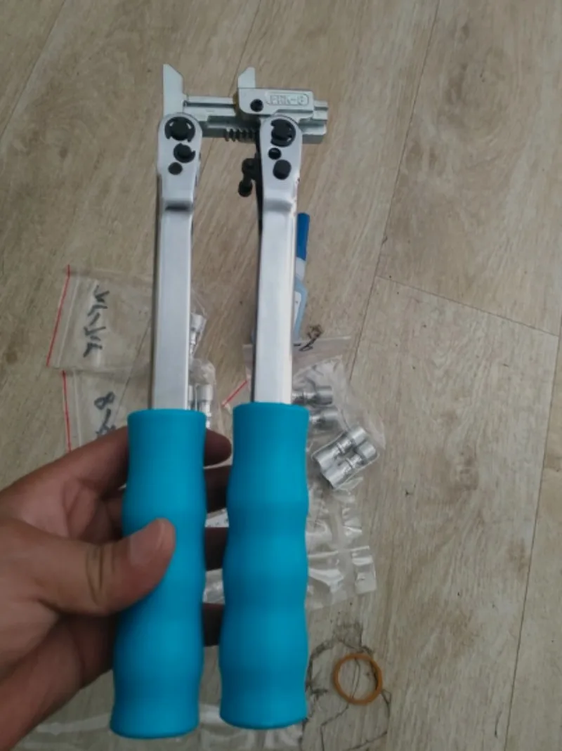 Composite Ring Crimping Pliers, Weld‑Free Quick Locking Tool for Refrigerator Cabinet Refrigeration Maintenance