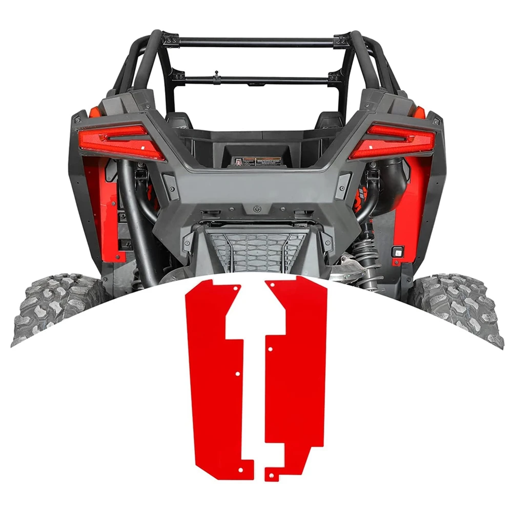 Wheel Well Block Offs, RZR Inner Splash Fender Mud Guard Accessories for Polaris RZR PRO XP 2021 2022,