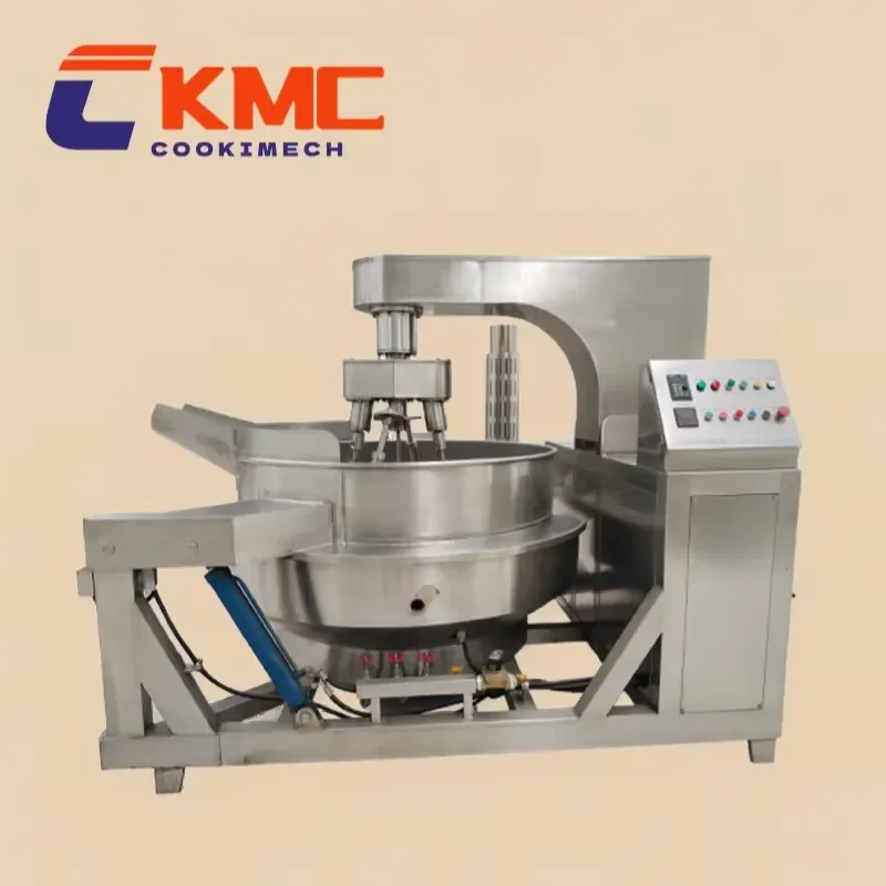 2026 200L Fully Automatic Electric Heating, Planetary Stir Fry Machine with Mixer, Suitable for Central Kitchen and Cafeteria