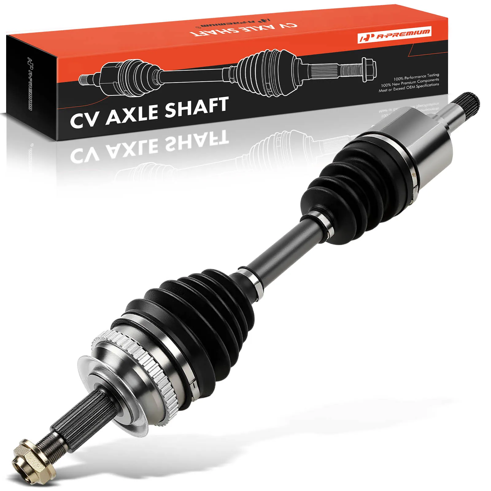 A-Premium Front Driver Side CV Axle Shaft Assembly for Chrysler Sebring 1998-2006 Cirrus 1998-2001 Dodge Stratus 1998-2006