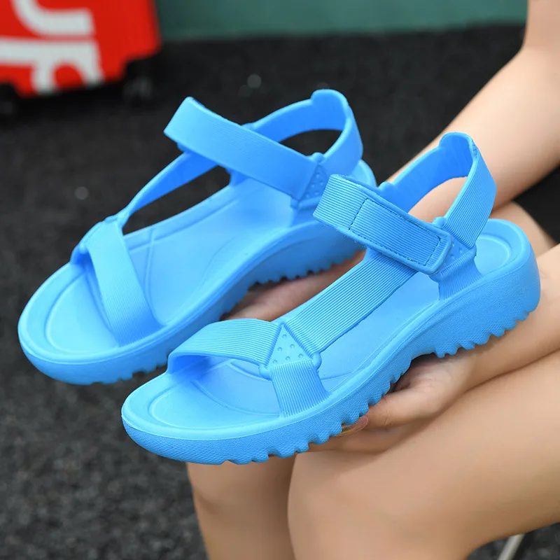 NEW 2025 Womens Sandals Fashion Trend Anti-slip Wear-resistant Lightweoght Flat Sandals for Women Outdoor Beach Shoes for Women