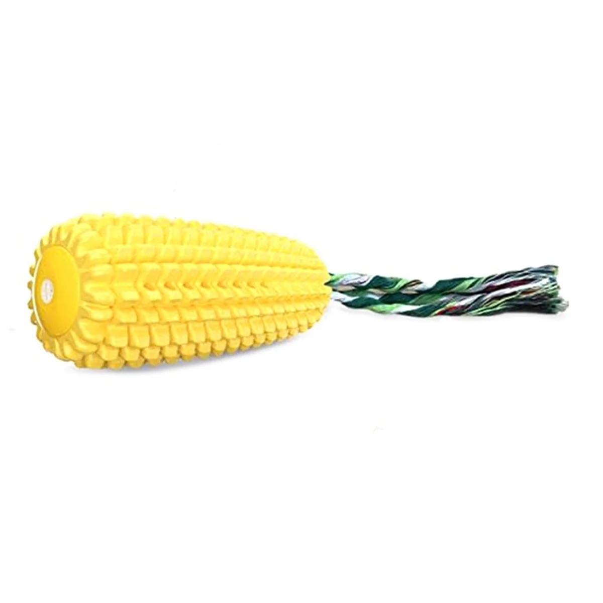 Dog Chew Toys, Indestructible Tough Durable Squeaky Interactive Dog Toys, Puppy Teeth Chew Corn Stick