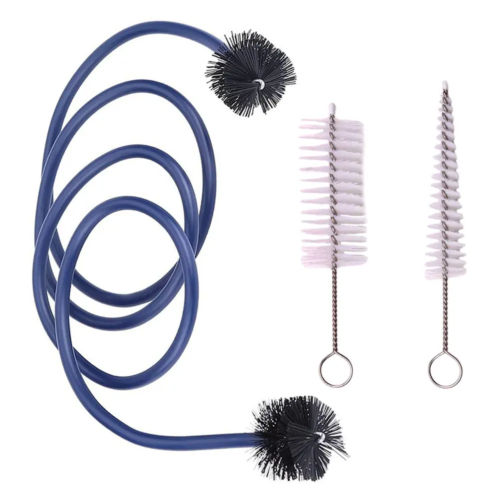 Trumpet Cleaning Brush Set Flexible For Maintenance Musical Instrument Accessories Cornet Casing Brush Durable Long Easy