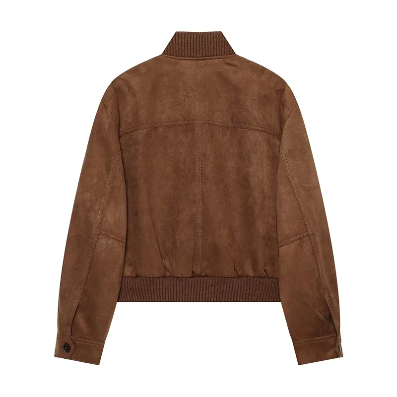 2026 Women's Autumn New Jackets New Fashion Slim Short Elegant Young Women Warm Coats Blouse Fall Street Holiday Outerwear Coats