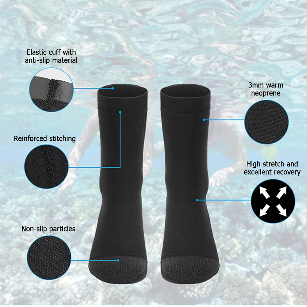 3MM Neoprene Wetsuit Socks War - Wetsuit 3Mm Neoprene recension och pris