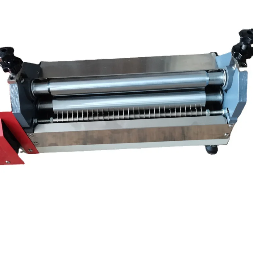 

Desktop small speed regulation white glue gluing machine stepless speed regulation