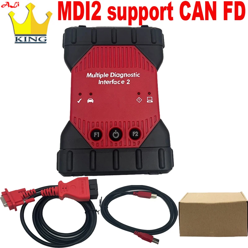 

MDI2 Interface Supoort CAN FD Car Diagnostic Tool OBD2 II Cables MDI 2 USB and WIFI Network Scanner For Opel Car Diagnosis tools