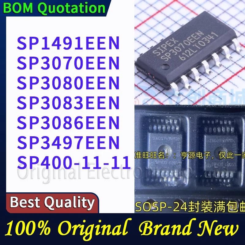 

SP1491EEN SP3070EEN SP3080EEN SP3083EEN SP3086EEN SP3497EEN SP400-11-11 В наличии Оригинальные высококачественные товары