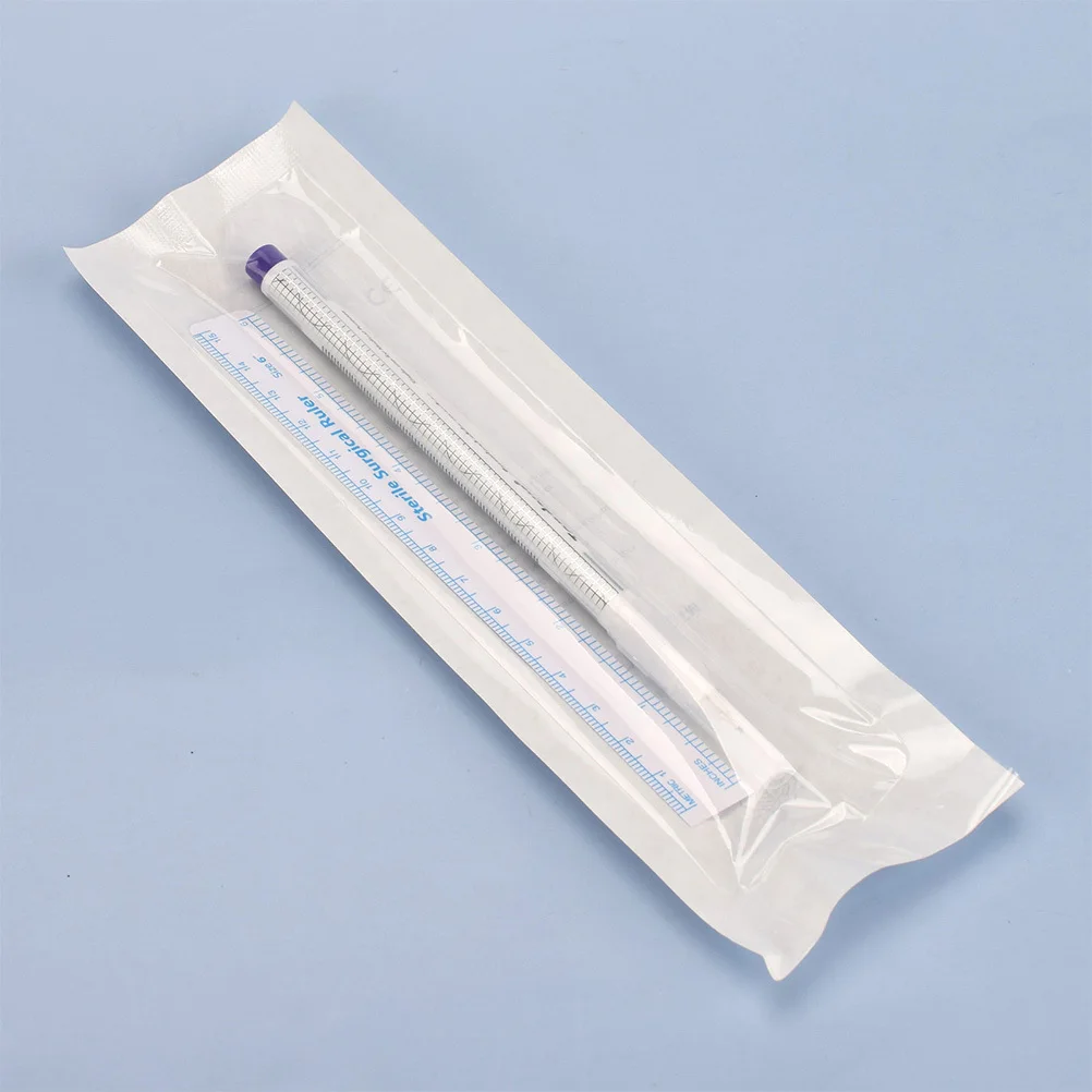 블루 0.5mm 종이 포지셔닝 눈썹 마커 펜 타투 매핑 용품 플라스틱 자 눈썹 입술 피부 마커 휴대용 라이너 도구