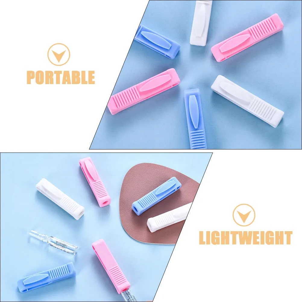 

6Pcs Glass Vial Opener Ampoule Cutter Device Hospital Accessories Labor Saving Ampule Breaking Tool Easy to Use Compact Design