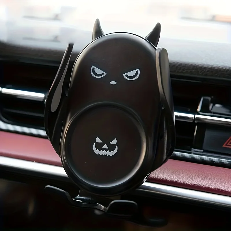 

Cartoon Demon Bat Car Air Outlet Cell Phone Bracket Universal Navigation Bracket Safety Drive