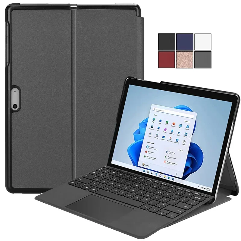 For Funda Microsoft Surface Go 4 3 2 1 Go4 Go3 Case 2023 10.5 Inch Flip Stand Business Cover for Surface Go 4 3 2 1 Tablet Case