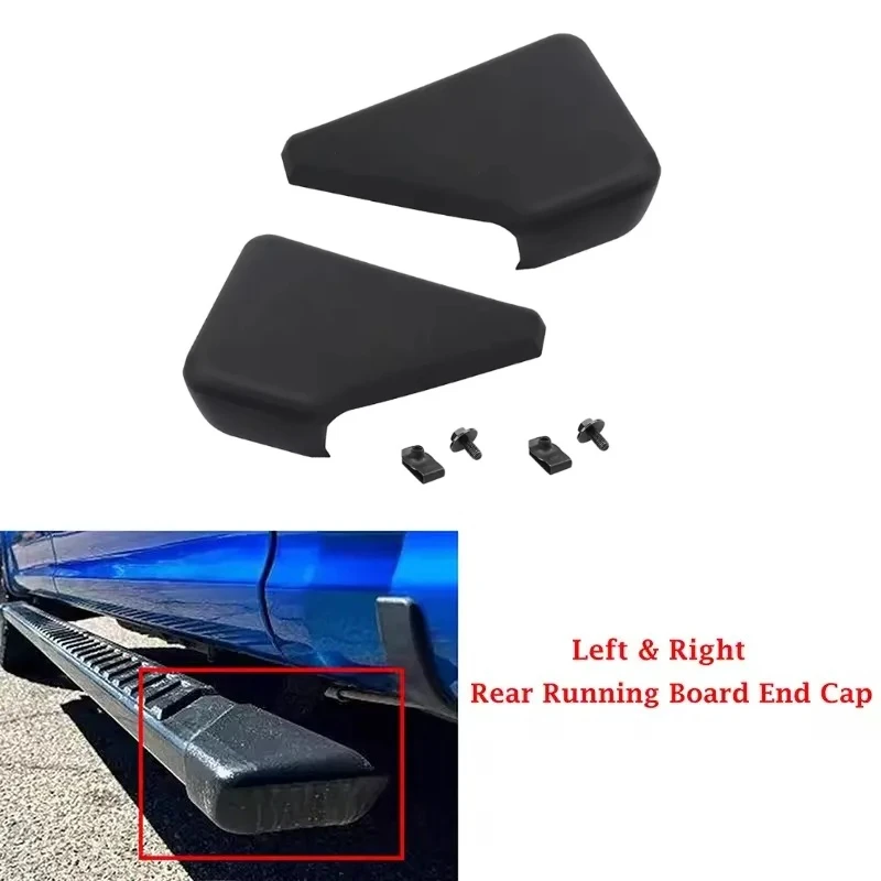 Car Rear Running Board End Cap for Ford F-150 2015 2016 2017 2018 2019 2020 Replacement Accessories FL3416N455B FL3416A455B