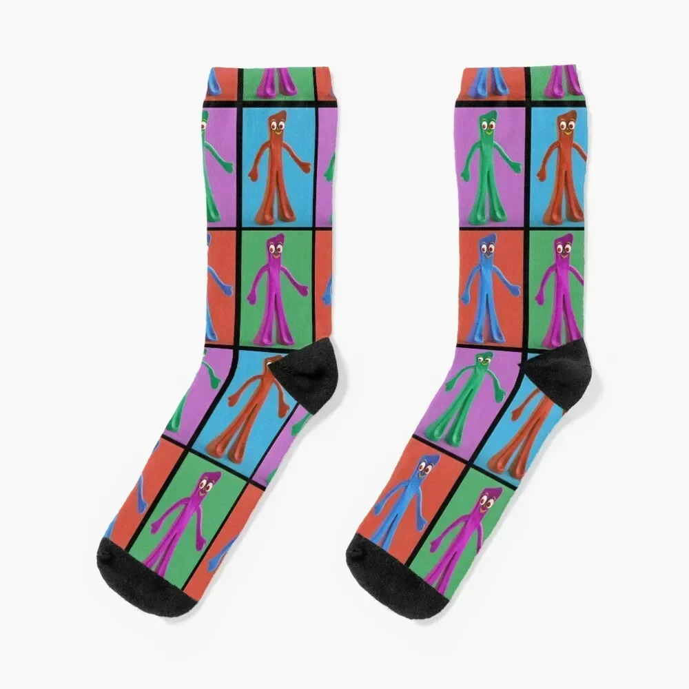 All the Gumby Socks Novelties Lots luxe Socks For Women Men's