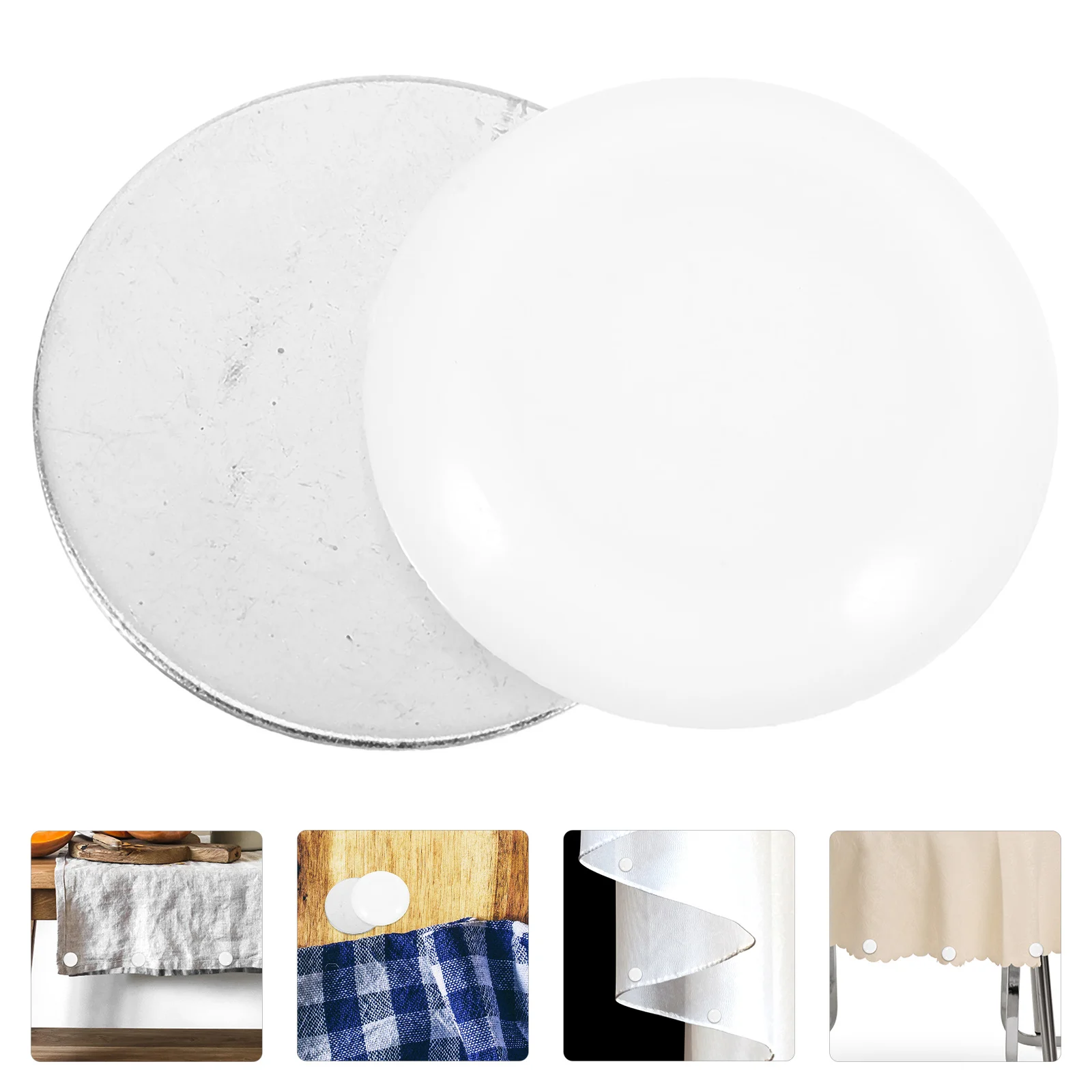 

6Pcs Magnetic Curtain Weights Stylish Round Owl Flower Shape Holders for Shower Curtains Tablecloths Flags Drapery Stay Flat