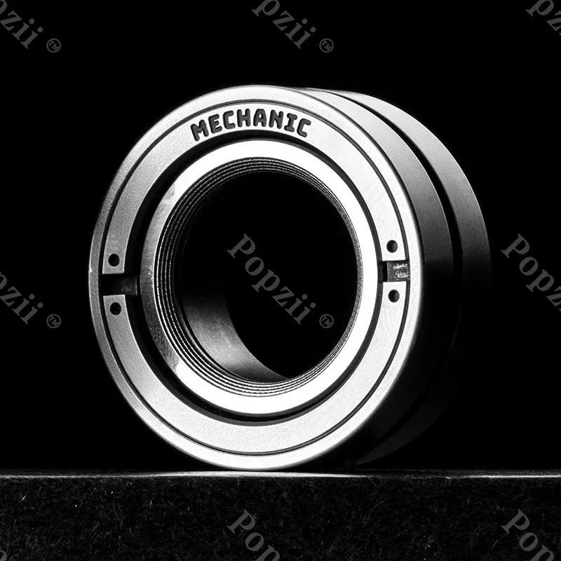 LAUTIE Mechanic E Fidget Ring Spy Wars Series EDC Fidget spinner Metal Adult Fidgeting toys Office Stress Relief Gadgets