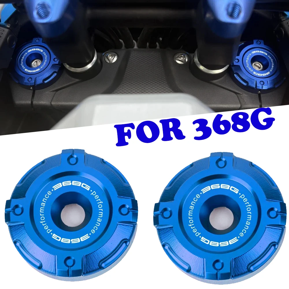 For ZONTES 368G ZT368G 501G 368 G 2024 2025 2026 CNC Motorcycle Front Shock Absorber Trim Caps Front Axle Cover 368G Accessories
