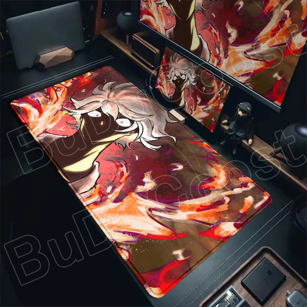 

Non-slip Hell's Paradise Mouse Pad For Esports Gamer XXL Gabimaru Computer Keyboard Mats PC Rubber Accessories Washable Desk Rug